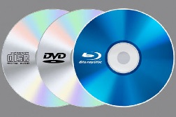 CD, DVD и Blu-Ray